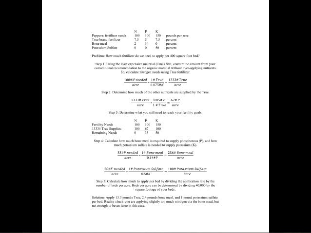 southern sawg building soil organically how and why organic managem it works how and why step 1