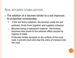 Soil stabilisation | PPTX