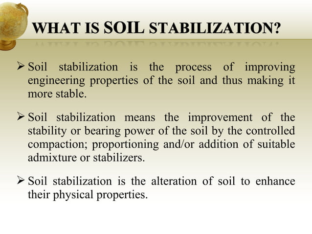 literature review on soil stabilization using cement