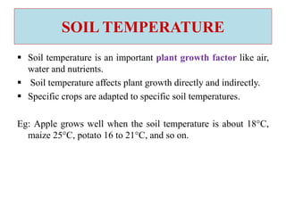 how does temperature affect plant growth