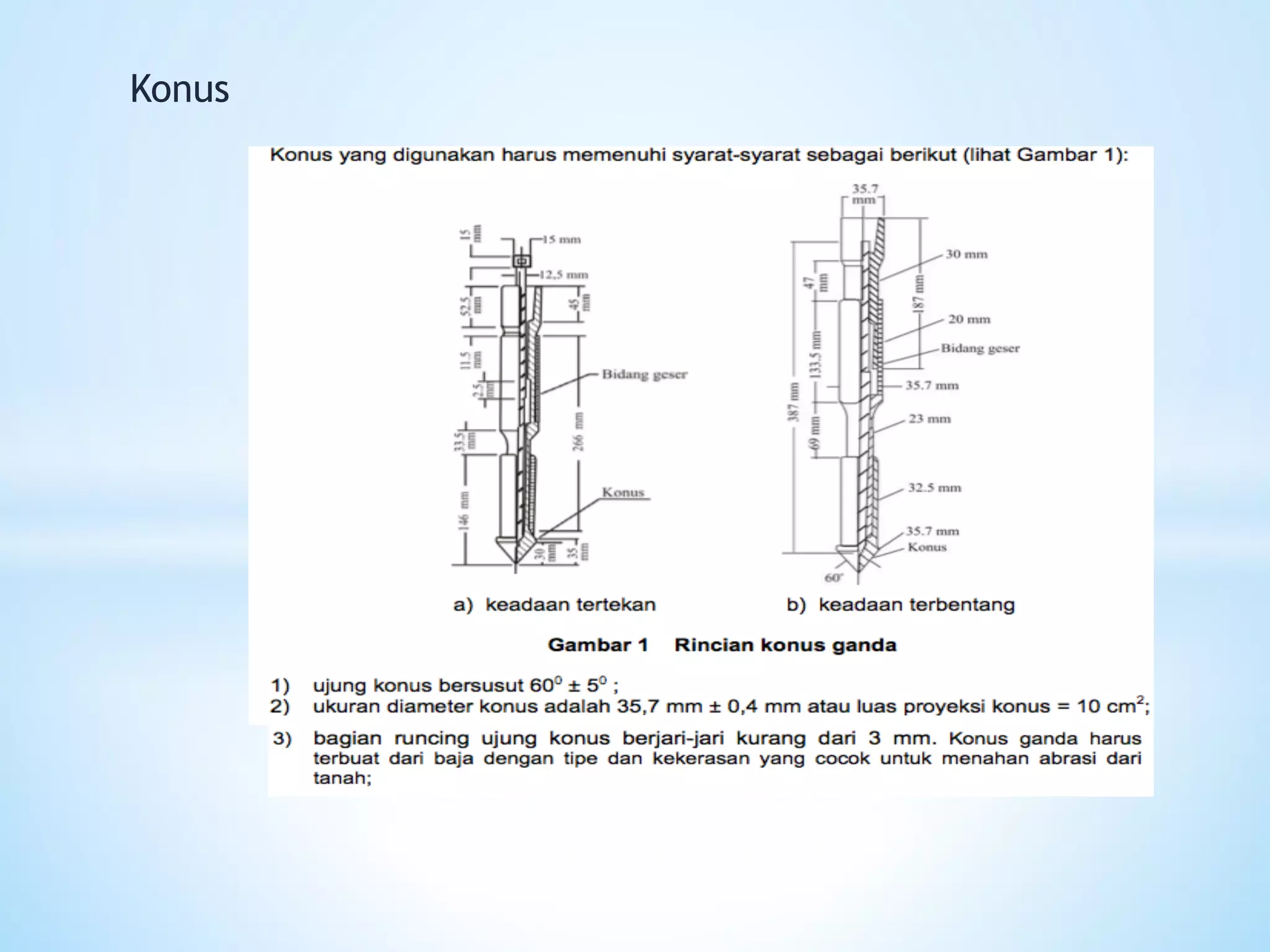 Sondir R1 R2 Soil Investigation - Uji Sondir | PPTX