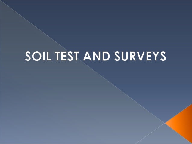 S!   oil Test And Surveys - soil test and surveys the sieve analysis is the !   process used to det the particle sizes for gravels