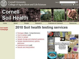 Soil testing