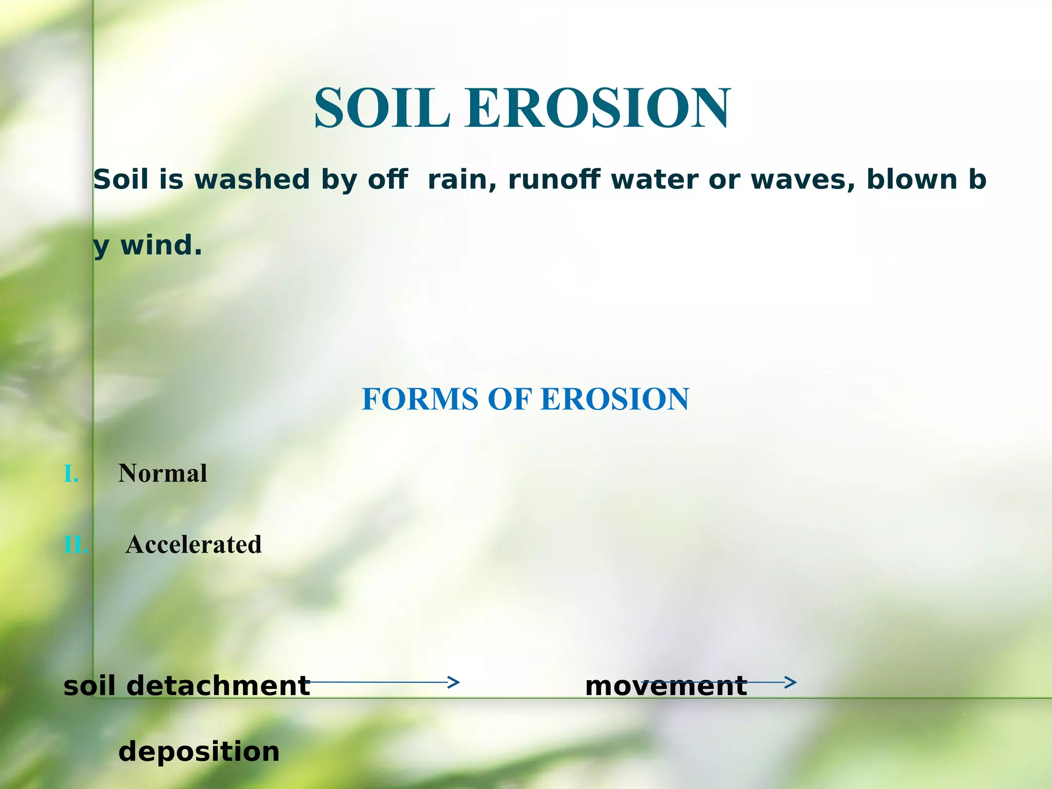 Soil water conservation methods in agriculture | PDF