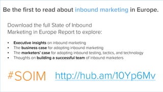 10 Remarkable Discoveries About Inbound Marketing in Europe