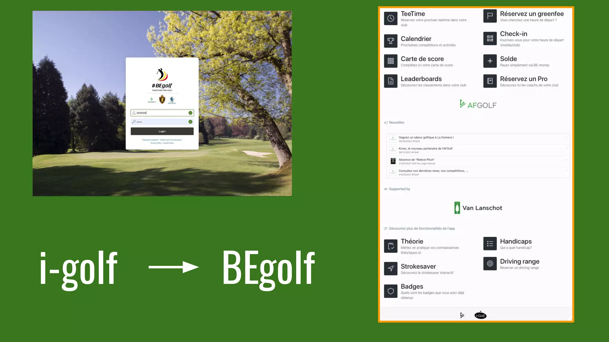 i-golf BEgolf
 