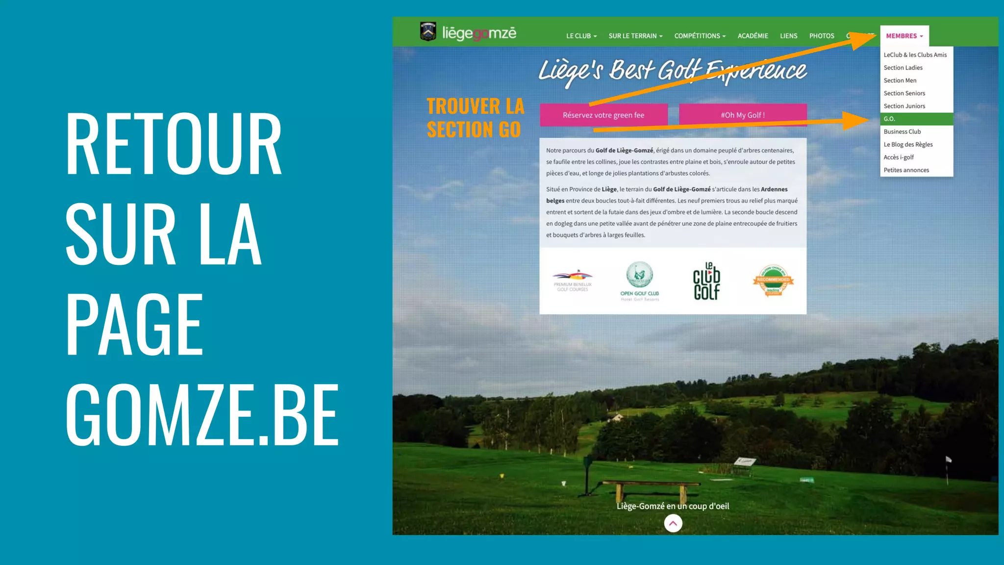 RETOUR
SUR LA
PAGE
GOMZE.BE
TROUVER LA
SECTION GO
 