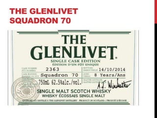 THE GLENLIVET
SQUADRON 70
 