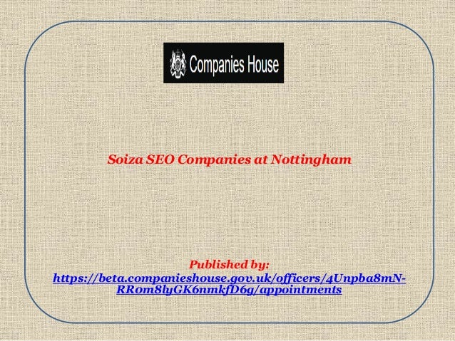Soiza Seo Companies At Nottingham