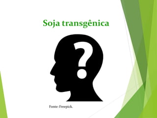 Soja transgênica
Fonte: Freepick.
 