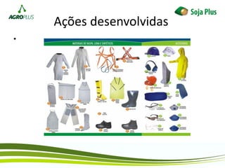 Ações desenvolvidas
•
 