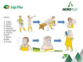 Vestir:
1. Calça
2. Jaleco
3. Botas
4. Avental
5. Respirador
6. Viseira
Facial
7. Boné
Árabe
8. Luvas
 