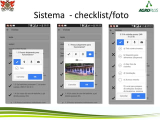 Sistema - checklist/foto
 