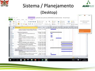 Sistema / Planejamento
(Desktop)
 
