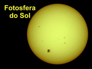 Fotosfera do Sol 