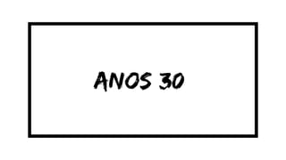 anos 30
 