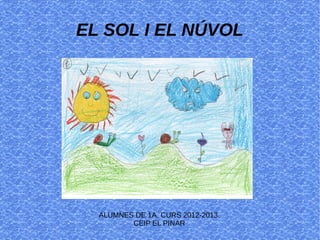 EL SOL I EL NÚVOL
ALUMNES DE 1A. CURS 2012-2013.
CEIP EL PINAR
 