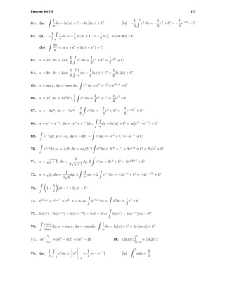 Solution Manual : Chapter - 07 Exponential, Logarithmic and Inverse ...