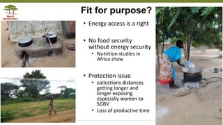 Forest and agroforesty options for building resilience in refugee situations: a landscape approach