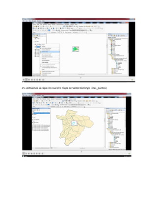 25.-Activamos la capa con nuestro mapa de Santo Domingo (eras_puntos)
 