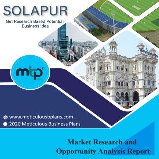 SOLAPUR - Market Research and Opportunity Analysis Report