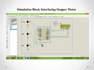 Simulation Block Interfacing Stepper Motor

8

 