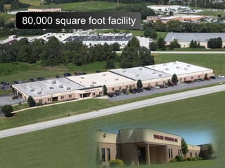80,000 square foot facility
 