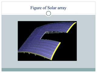 Figure of Solar array
 