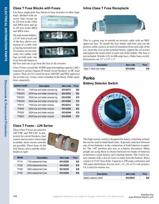   code Price
7500 4 196 MK S31-SLD-G MidNite MNBE-B 010-07085 $1,445
15000 8 392 MK S31-SLD-G MidNite MNBE-B 010-07088 $2,746
22500 12 588 MK S31-SLD-G MidNite MNBE-C 010-07092 $4,053
The Solar Bus
Sherwin Electric
 