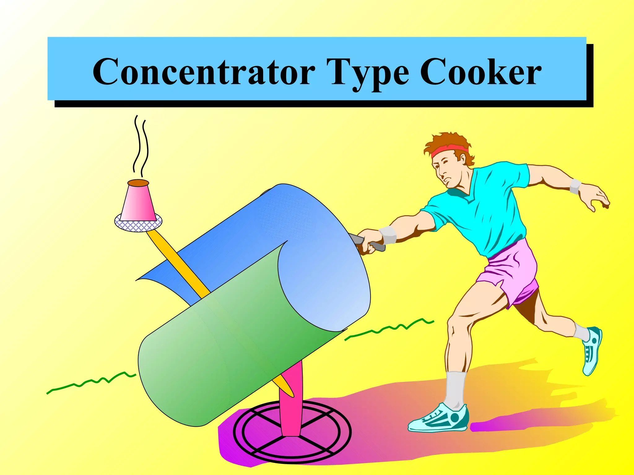Concentrator Type Cooker