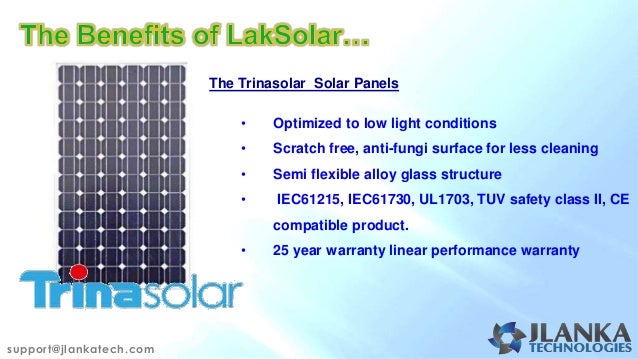 Benefits Of Solar Energy Sri Lanka