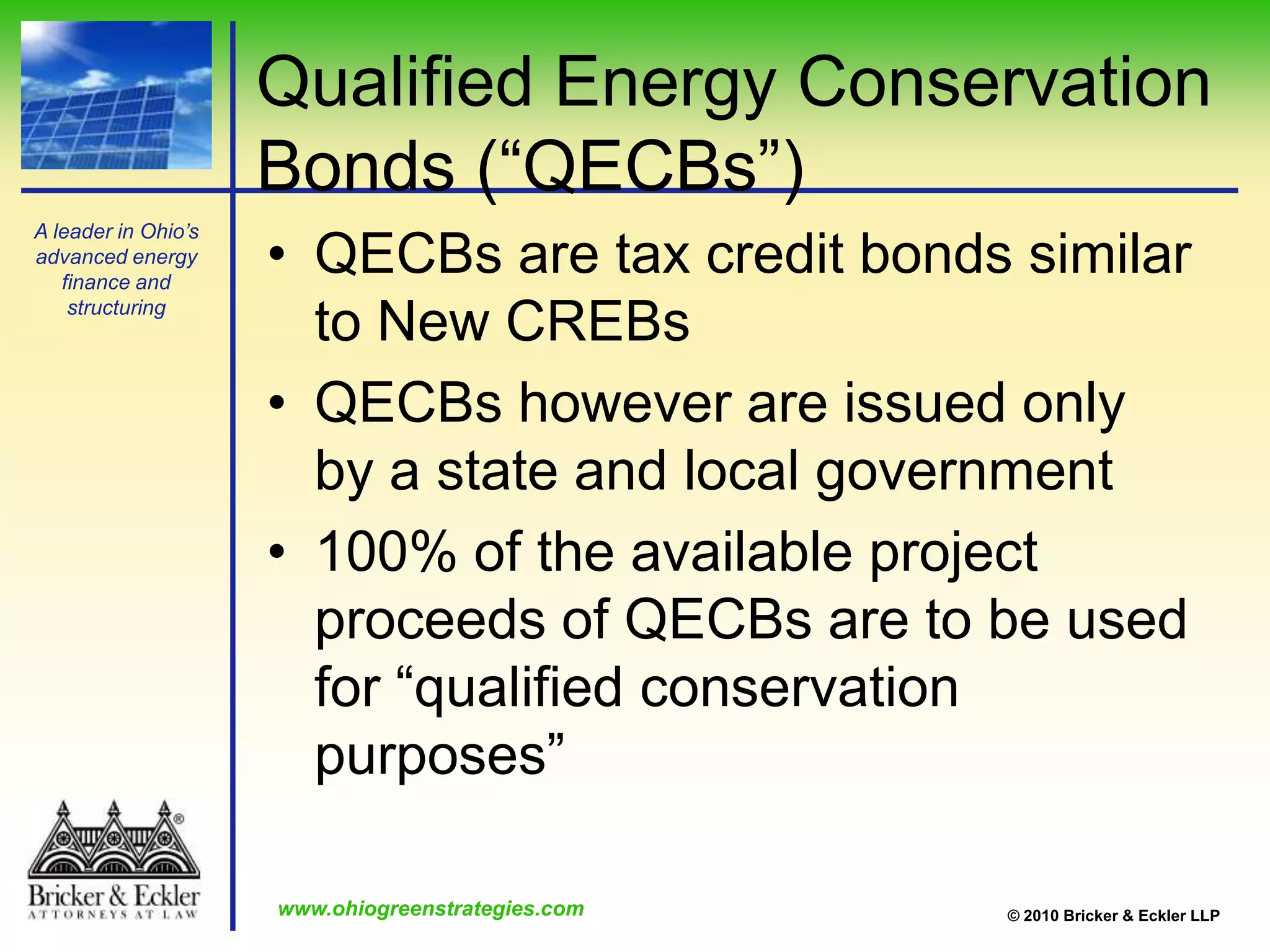 The initial owner will be the municipality or township.