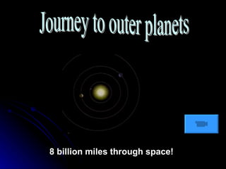 Journey to outer planets 8 billion miles through space! 