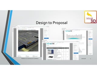 Design to Proposal
11/01/2016Trihelicon LLC Commercial in Confidence 5
 