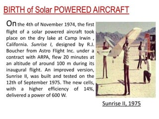 Solaraircraft.PPT.ASHISH KUMAR DIWAKAR | PPTX