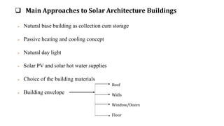 Solar architecture new ppt | PPTX