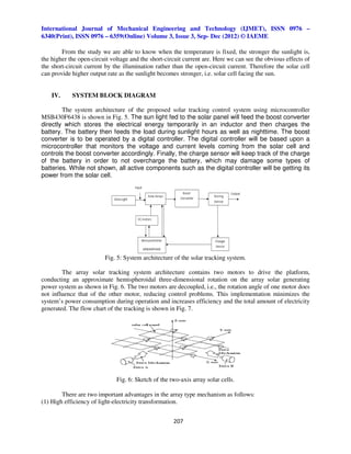 Solar arrays through power generation & tracking | PDF