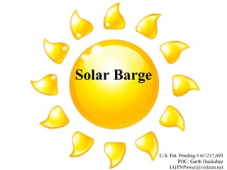 Solar Barge 