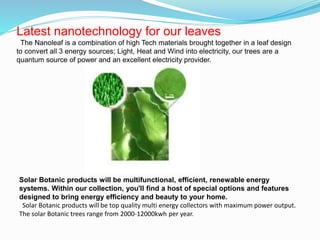 Solar botanic | PPTX