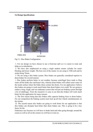 Solar car Design Report | PDF