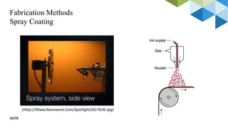 Fabrication of Organic bulk Heterojunction Solar Cell | PPTX