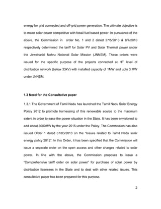 2
energy for grid connected and off-grid power generation. The ultimate objective is
to make solar power competitive with ...