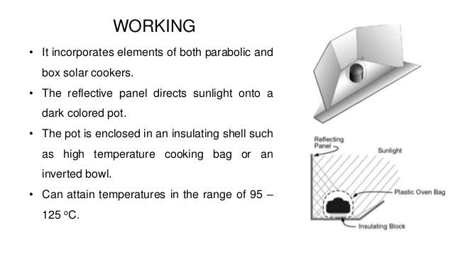 Solar Cooker Classifications And Working