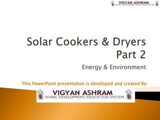 Energy & Environment

This PowerPoint presentation is developed and created By:
 