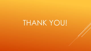 THANK YOU!
 