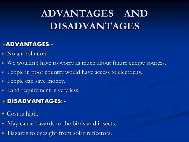 What are the disadvantages of solar lights?