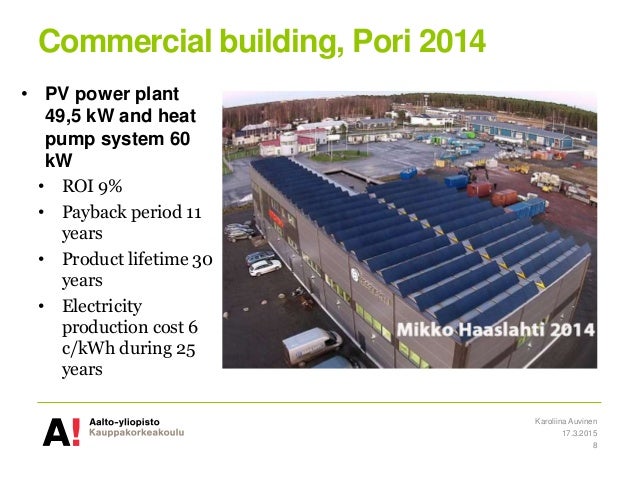 Solar energy feasibility and policies Auvinen EnergyWeek 