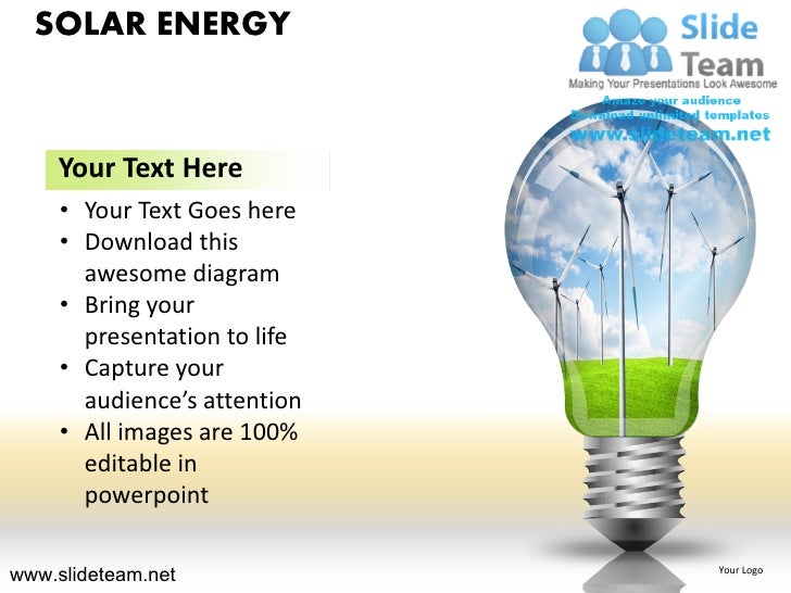 Solar energy powerpoint ppt templates.