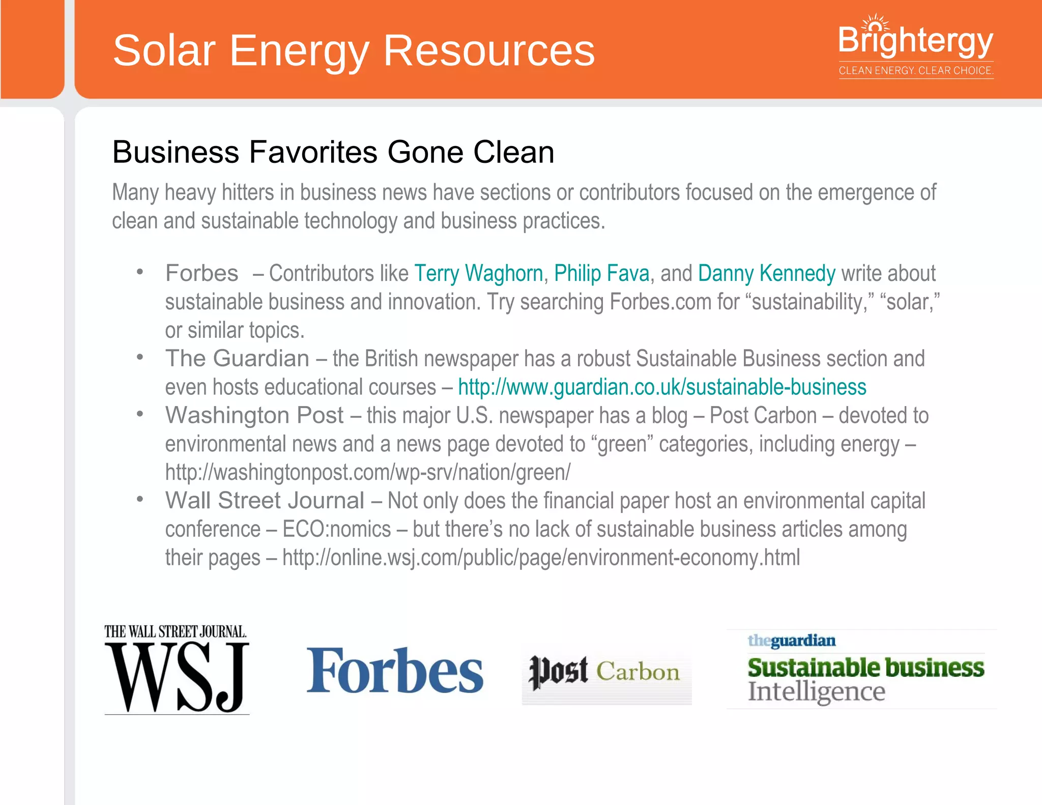 Solar Resources: where to find solar energy information and facts | PPT