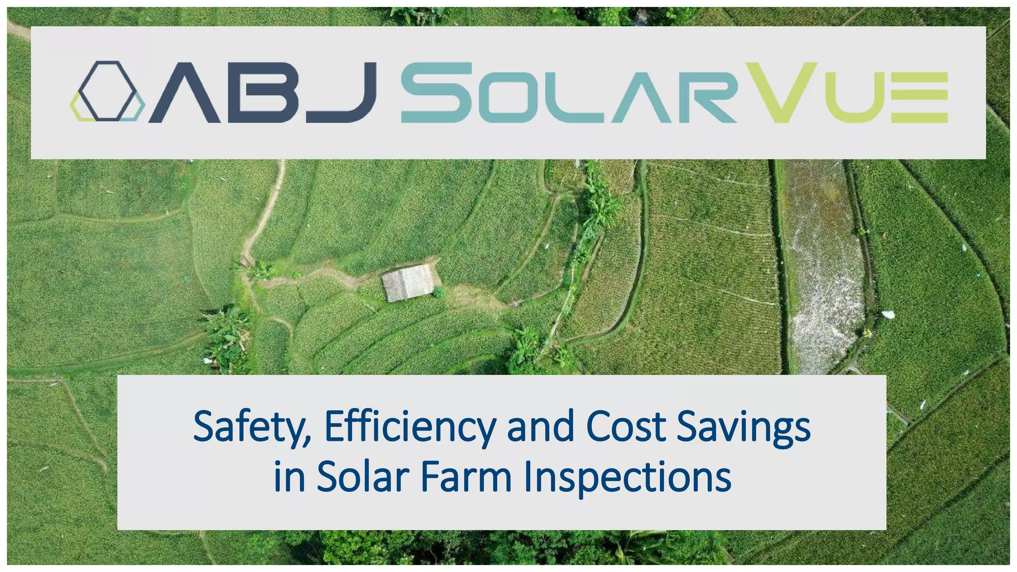 Effective Drone Solar Farm Inspection with Thermal Imaging - ABJ ...